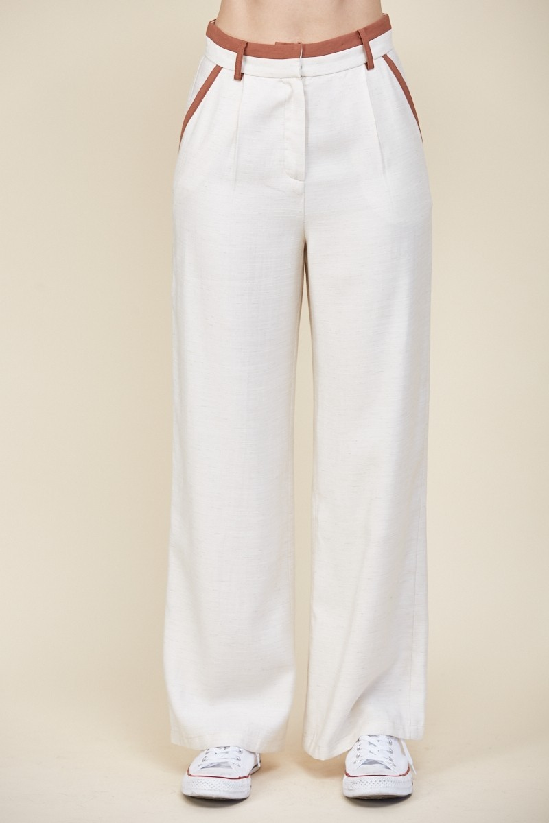 LINEN PANTS AND TOP SET