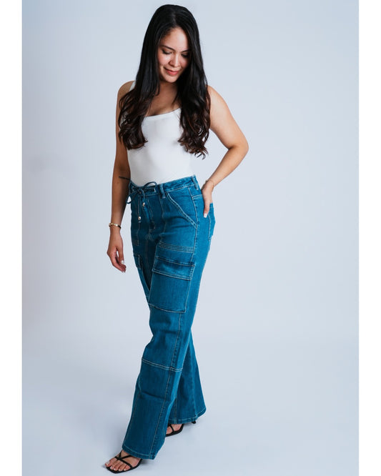 CARGO MUSE DENIM