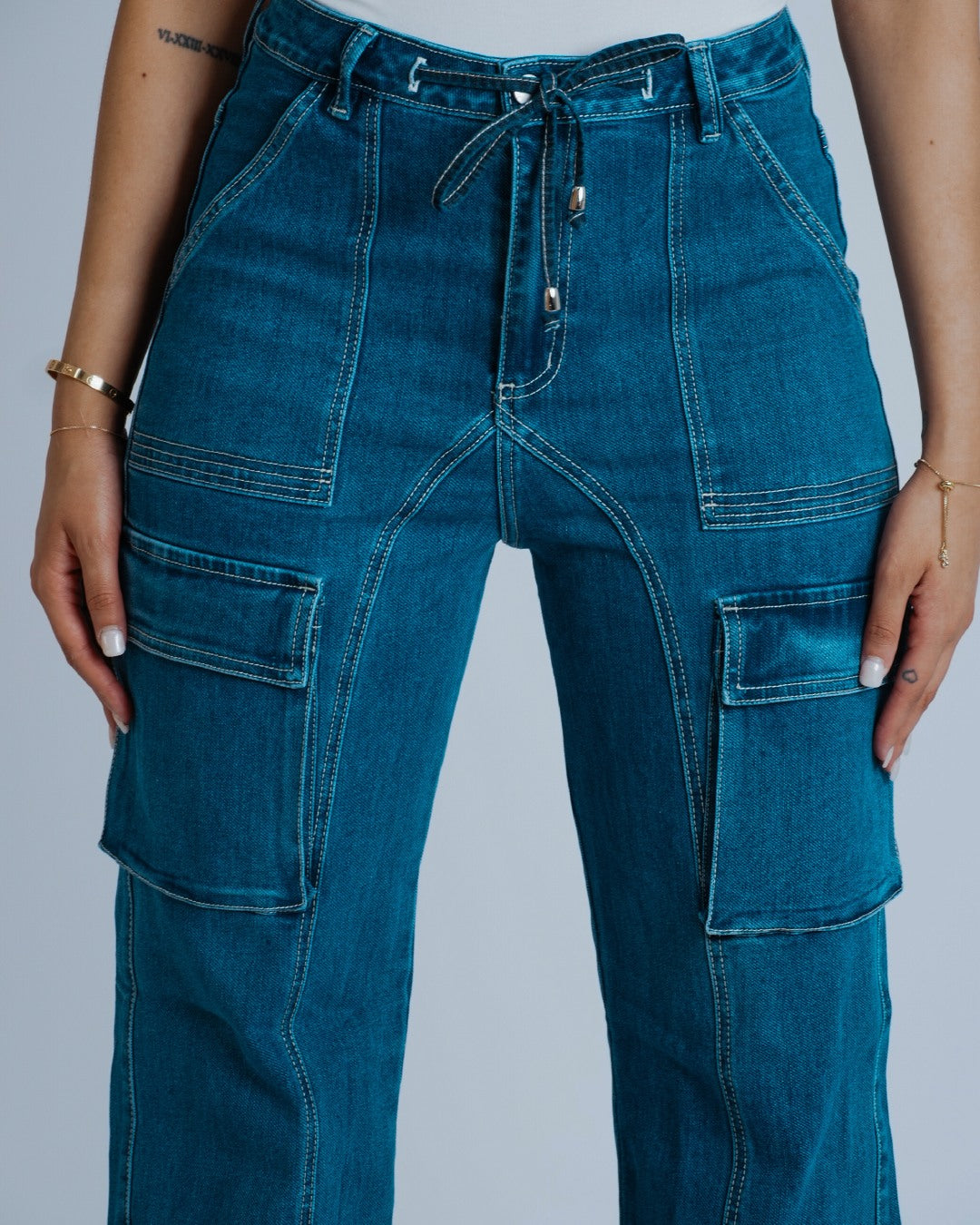 CARGO MUSE DENIM