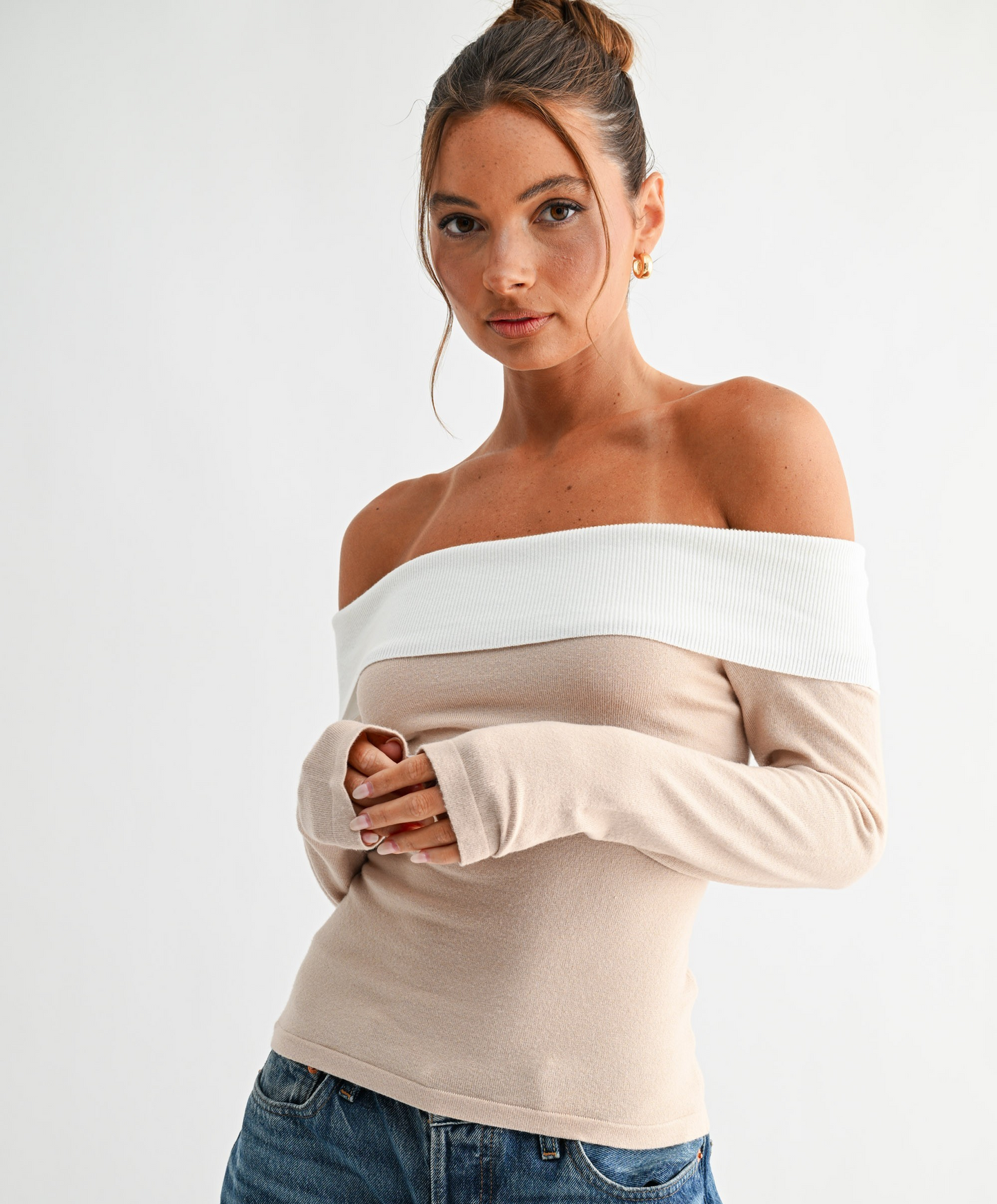LUXE LAYER OFF-SHOULDER