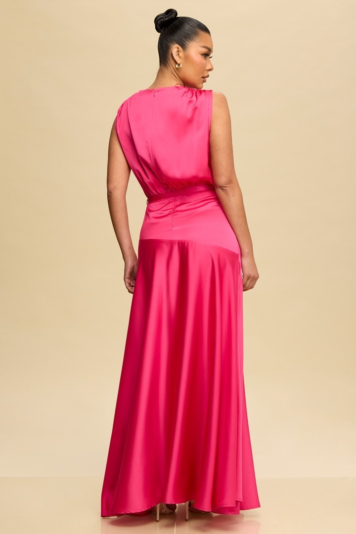 EVENING PETAL DRESS
