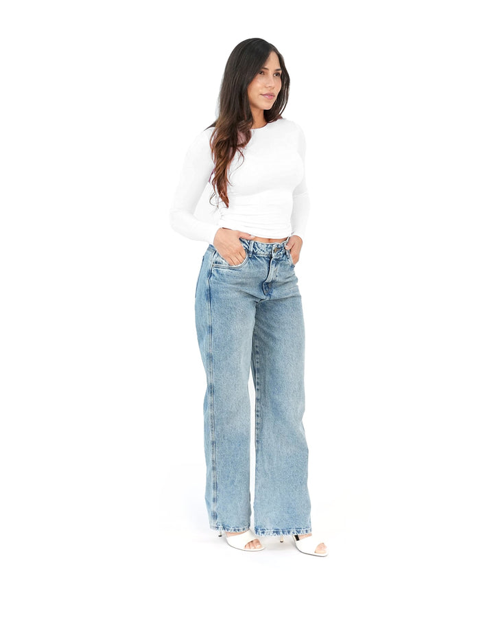 SUNLIGHT WIDE-LEG JEANS
