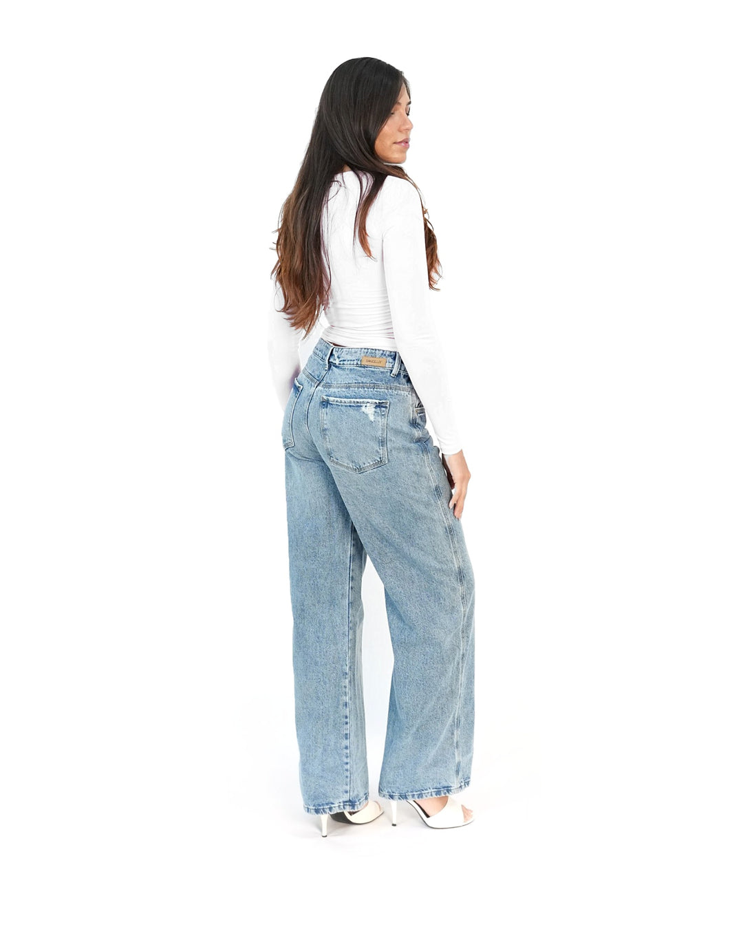 SUNLIGHT WIDE-LEG JEANS