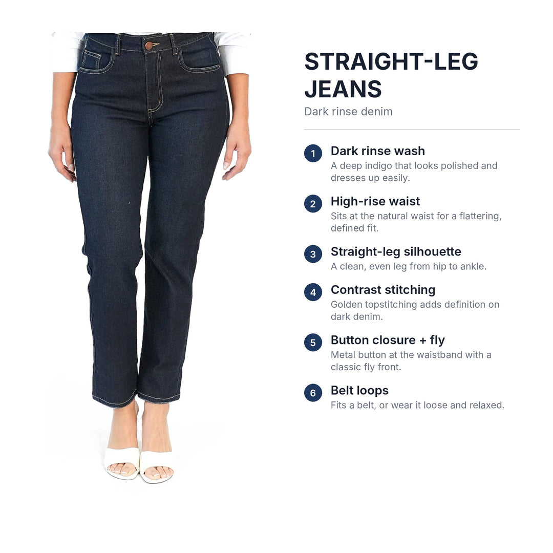 INDIGO CONTOUR JEANS