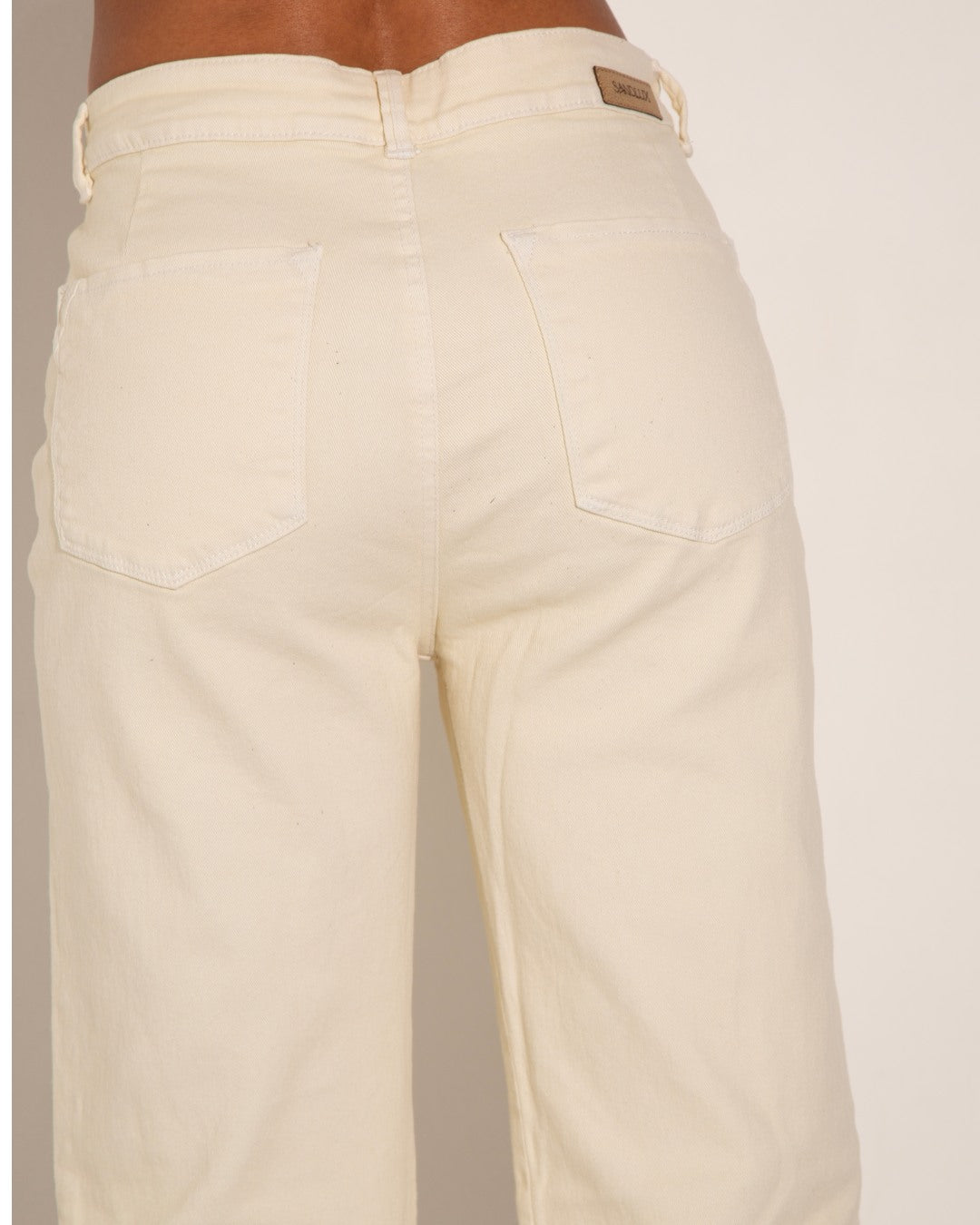 JEANS YELLOW WIDE LEG