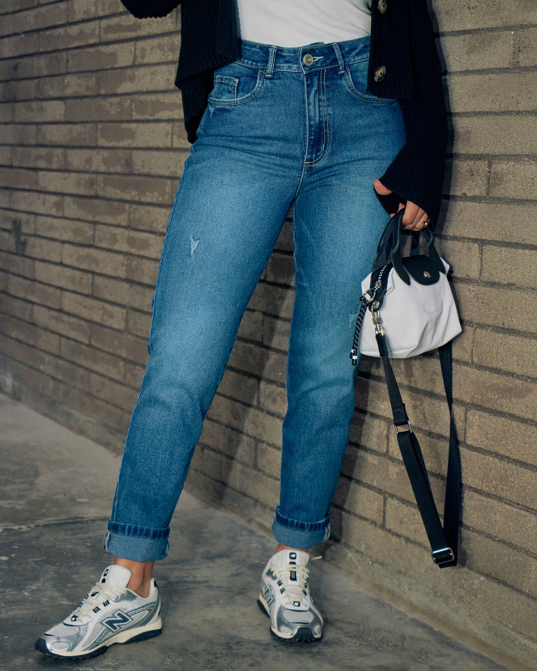 NOIR EDGE STRAIGHT JEANS