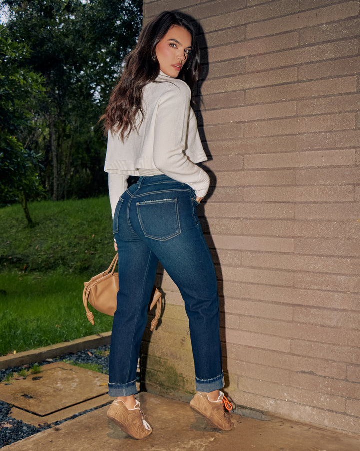 INDIGO CONTOUR JEANS