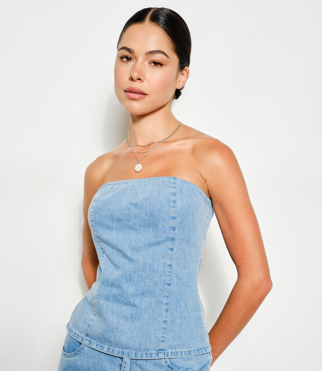 ELITE DENIM TWO-PIECE
