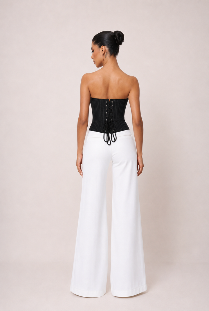 LUXE PINSTRIPE CORSET