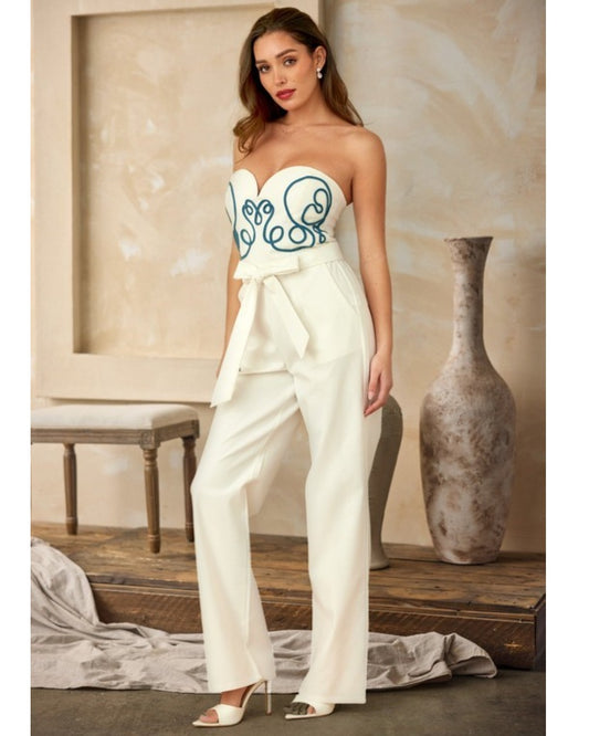 IVORY ELITE JUMPSUIT