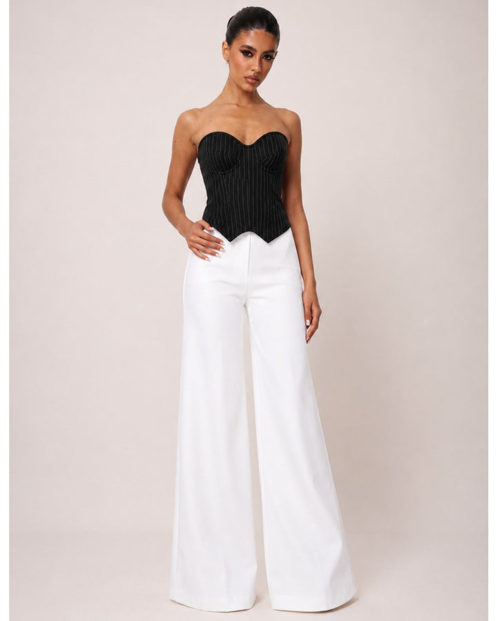 LUXE PINSTRIPE CORSET