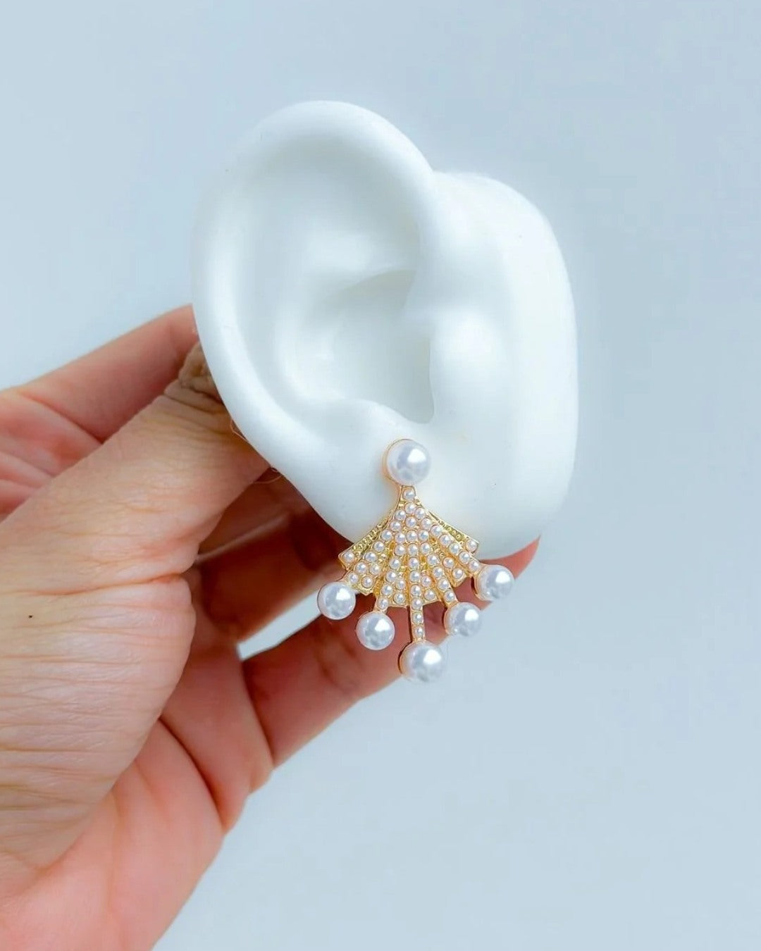 IVORY PEARL EARRINGS