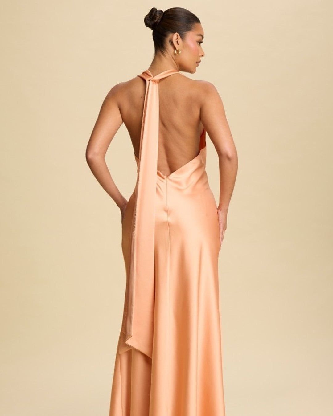 LUMINA HALTER MAXI DRESS