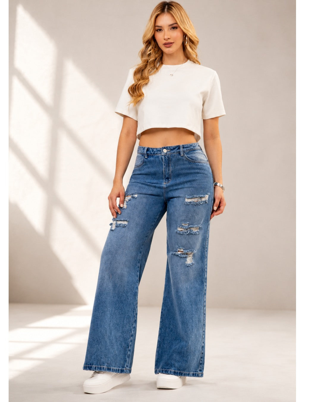 ELYSIAN WIDE LEG JEANS