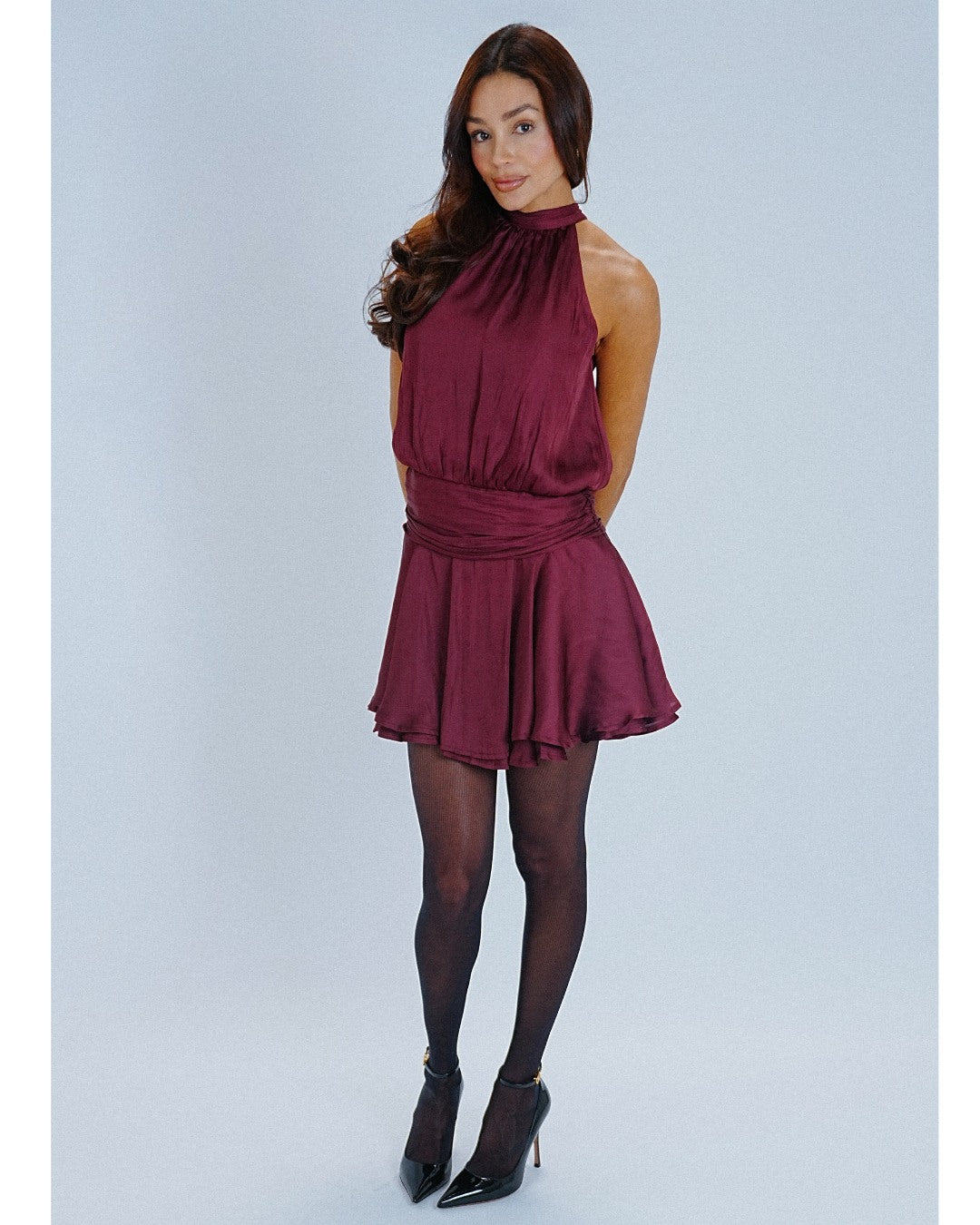 MERLOT MUSE DRESS