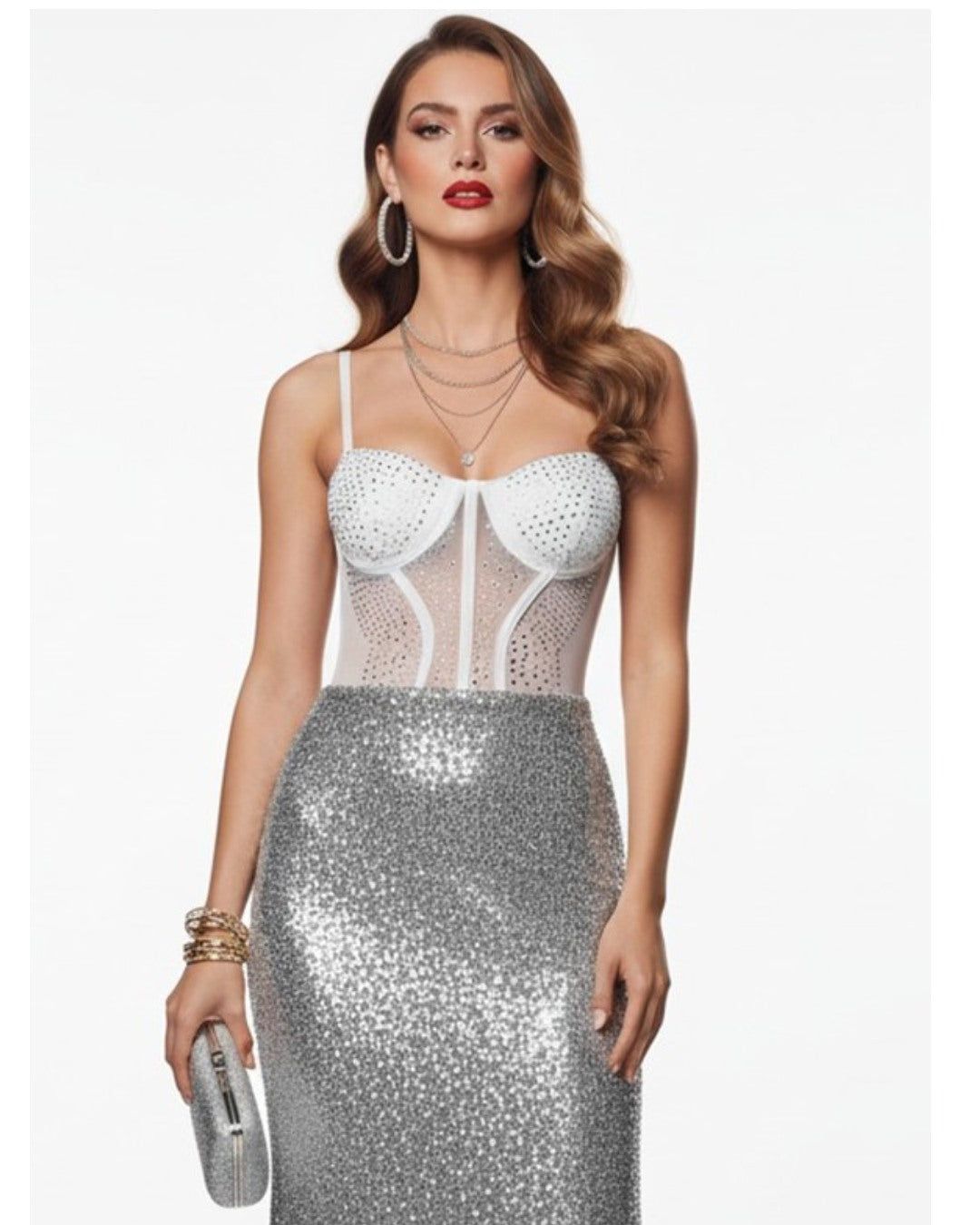 STARDUST CORSET BODYSUIT