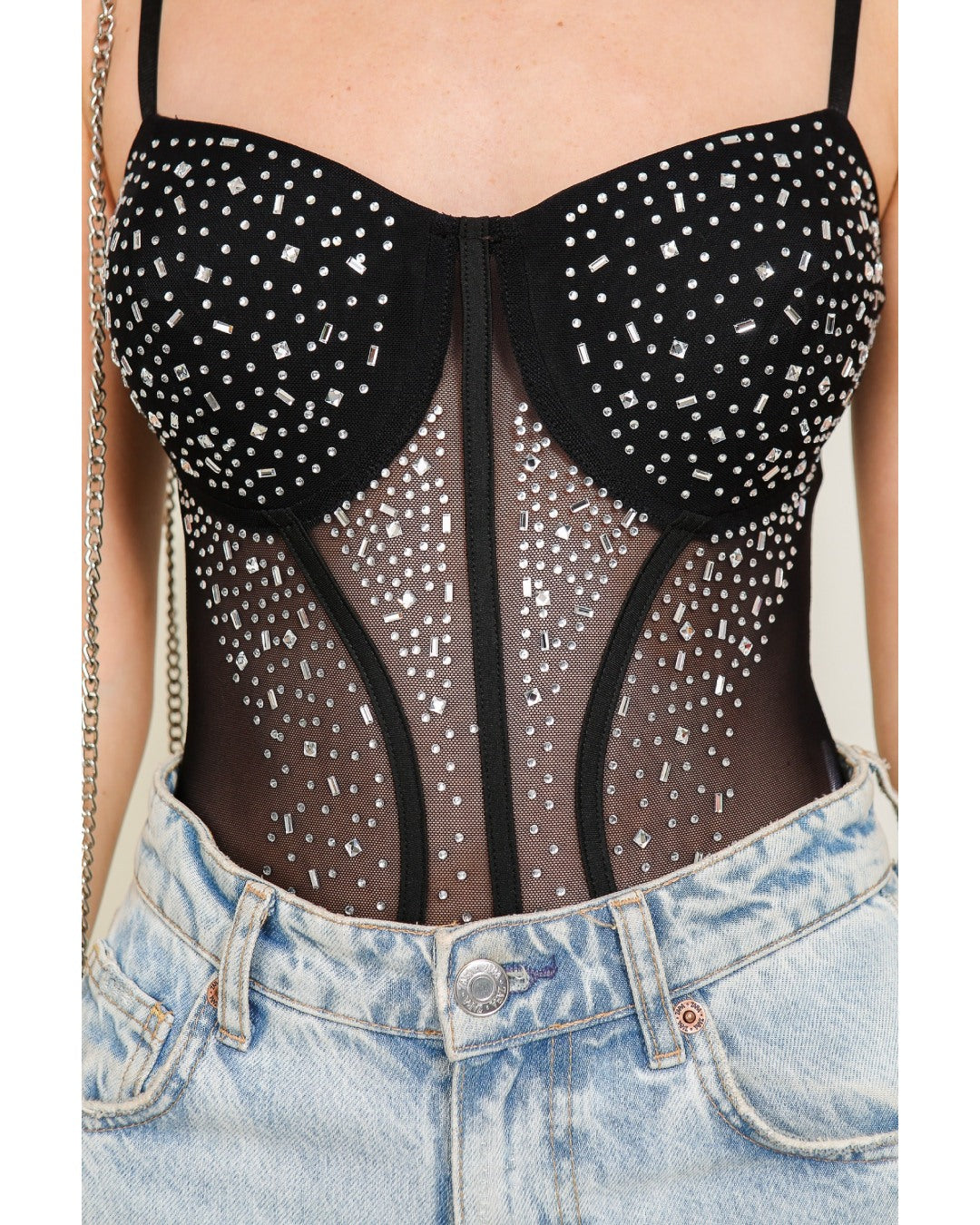 STARDUST CORSET BODYSUIT