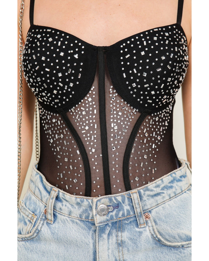 STARDUST CORSET BODYSUIT