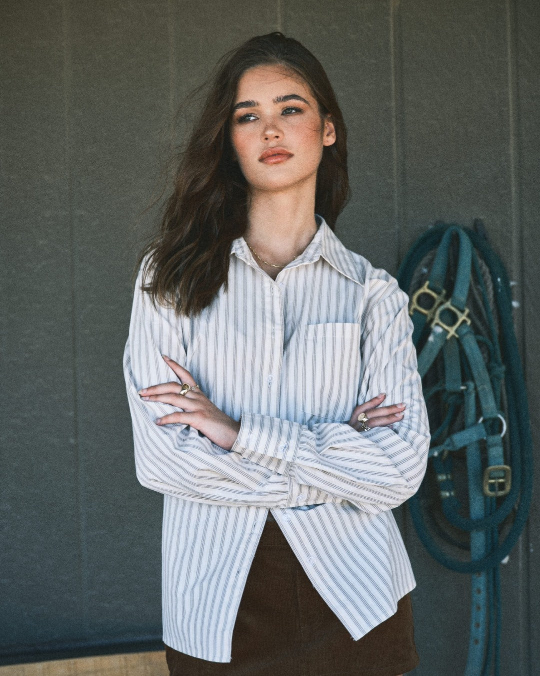 VERA BUTTON SHIRT