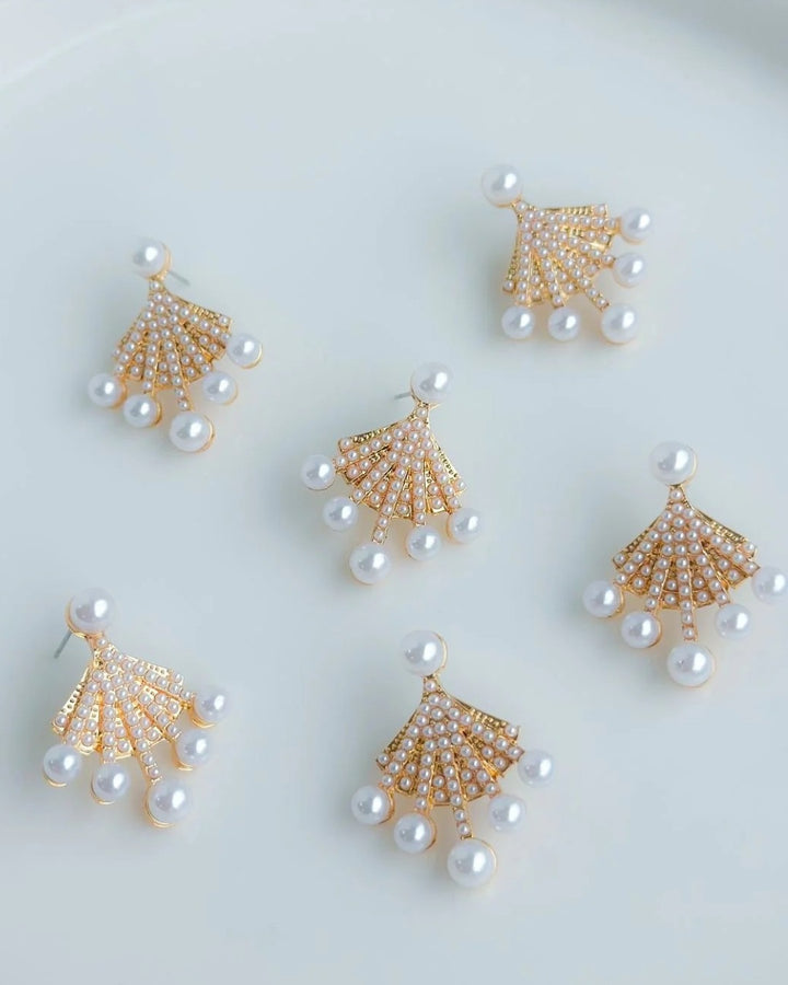 IVORY PEARL EARRINGS