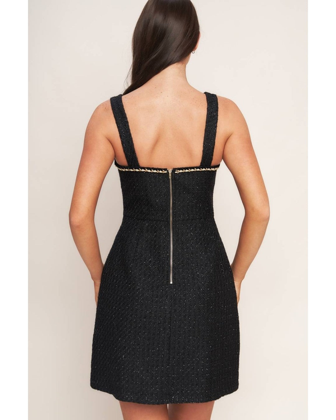 HARPER TWEED MINI DRESS