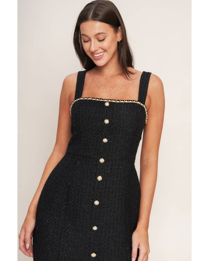 HARPER TWEED MINI DRESS