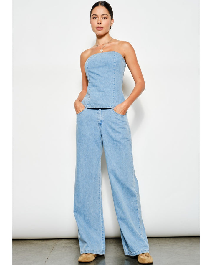 ELITE DENIM TWO-PIECE