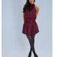 MERLOT MUSE DRESS