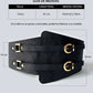 BLACK MALAGA LEATHER BELT