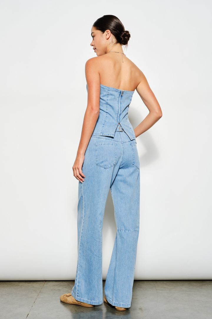 ELITE DENIM TWO-PIECE