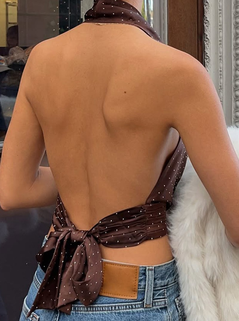 MOONLIT HALTER TOP