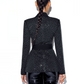 CRYSTAL BLACK BLAZER