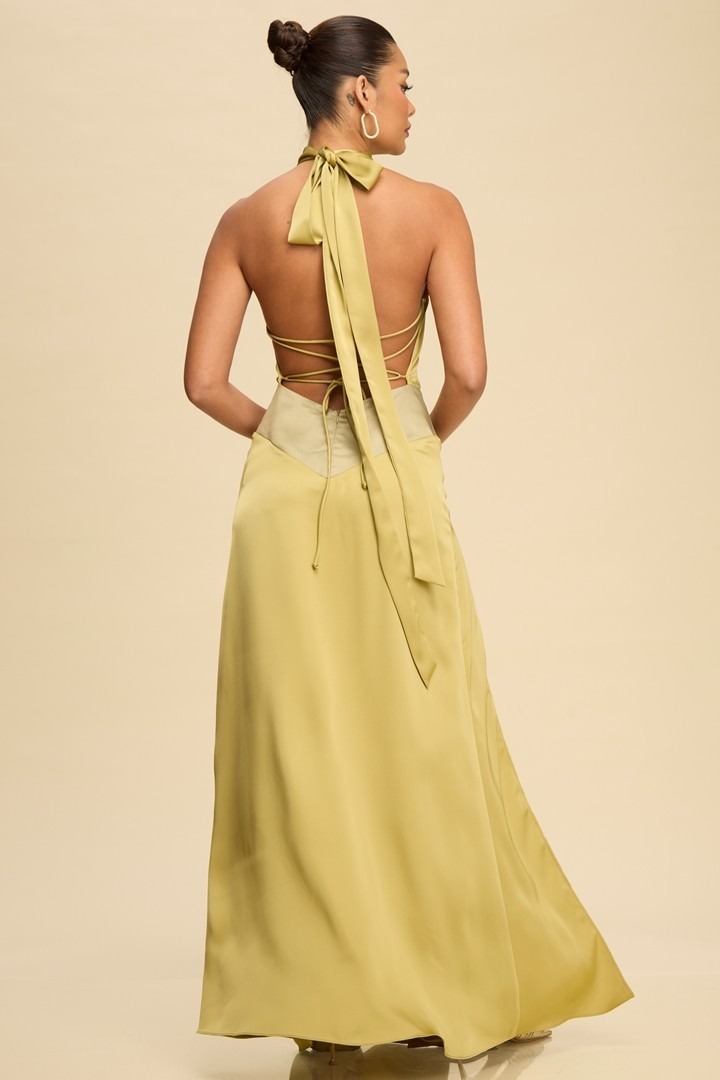 GOLDEN ELEGANCE MAXI DRESS