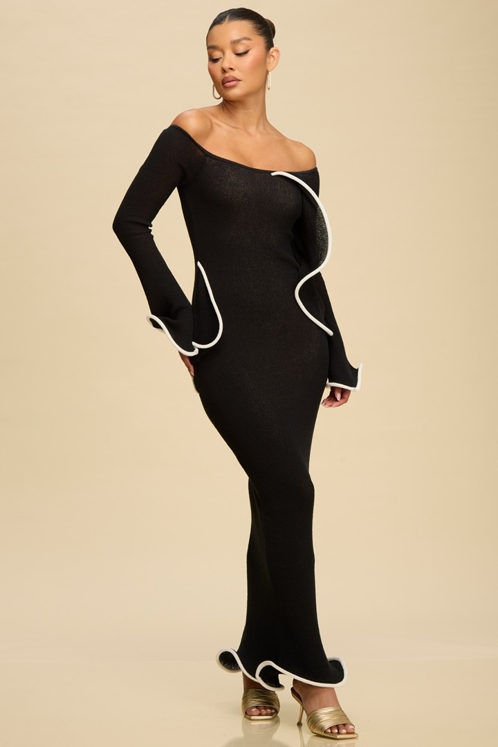 ELEGANT WHISPER MAXI DRESS